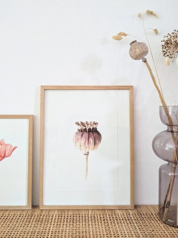 Grusskarte "Mohn" – Bild 2