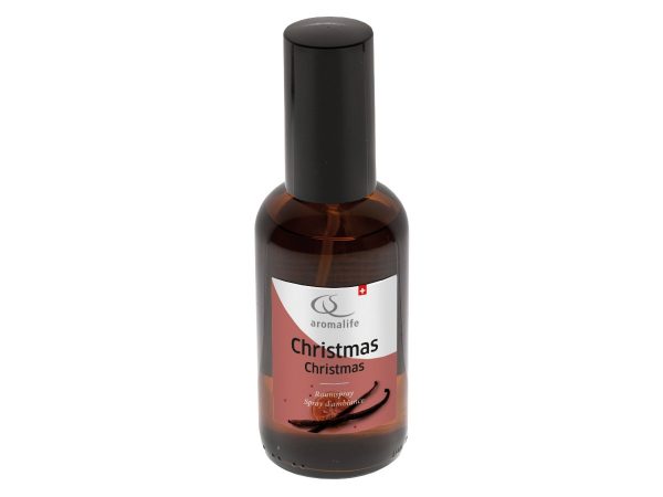 Raumspray Weihnachtliche Duftkomposition – ätherisches Spray mit Orange, Zimt und Vanille für festliche Raumstimmung