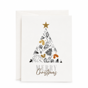 Weihnachtskarte – „Merry Christmas“