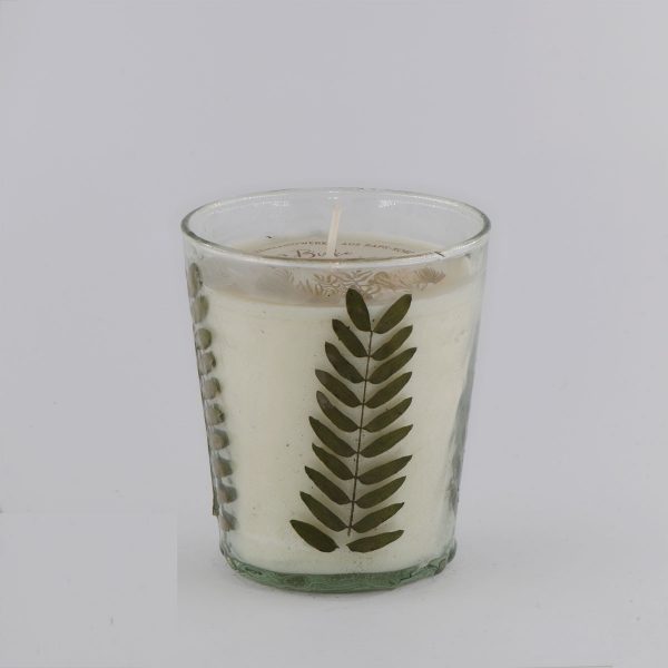 Duftkerze Rosenholz und Birke – natürliche, handgemachte Kerze mit Raps-Kokos-Wachs aus der Schweiz